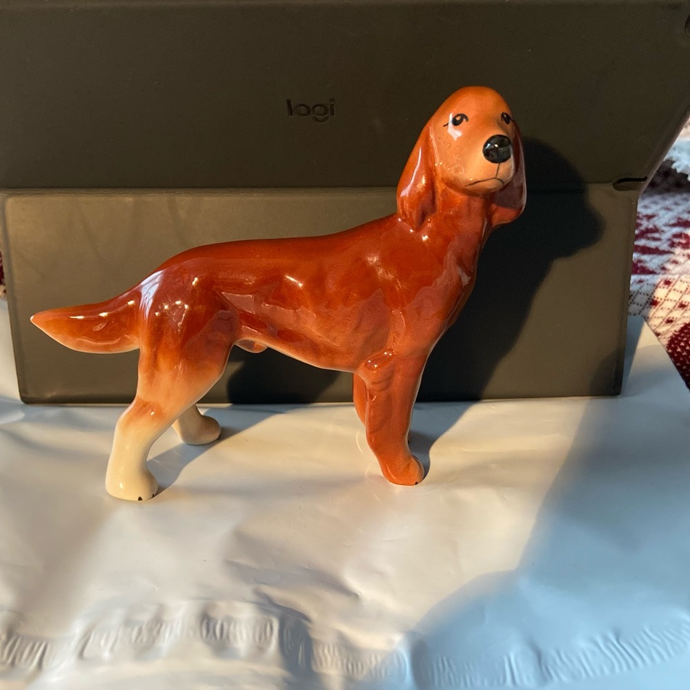 Irish setter collectible